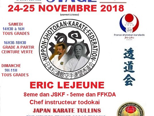 stage tullins NOVEMBRE 2018